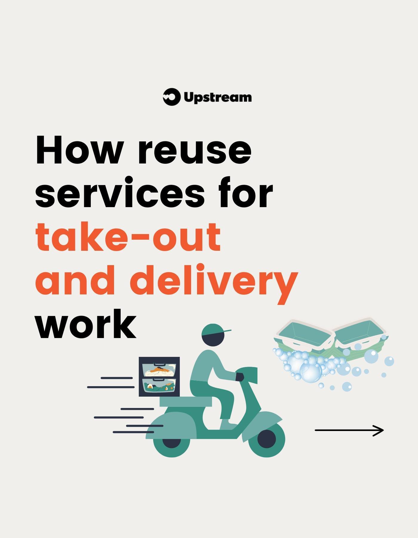 Easier than you thought, huh? 🤔♻️

Today, much of institutional and fast casual dining &ndash; and virtually all takeout and delivery &ndash; happens using disposable food-serviceware. 

And all those takeout containers, bags, boxes, condiment packe