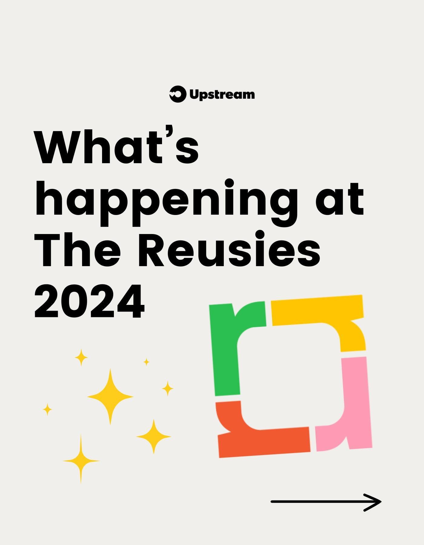 What are you most excited about? 👀✨

We are honored to be joined by so many incredible reuse heroes at The Reusies 2024. 

Amy Larkin of PR3, Bryan Lewis of GreenBiz @greenbiz_group, and Robin Raj of GSA @greensportsalliance , will have transformati
