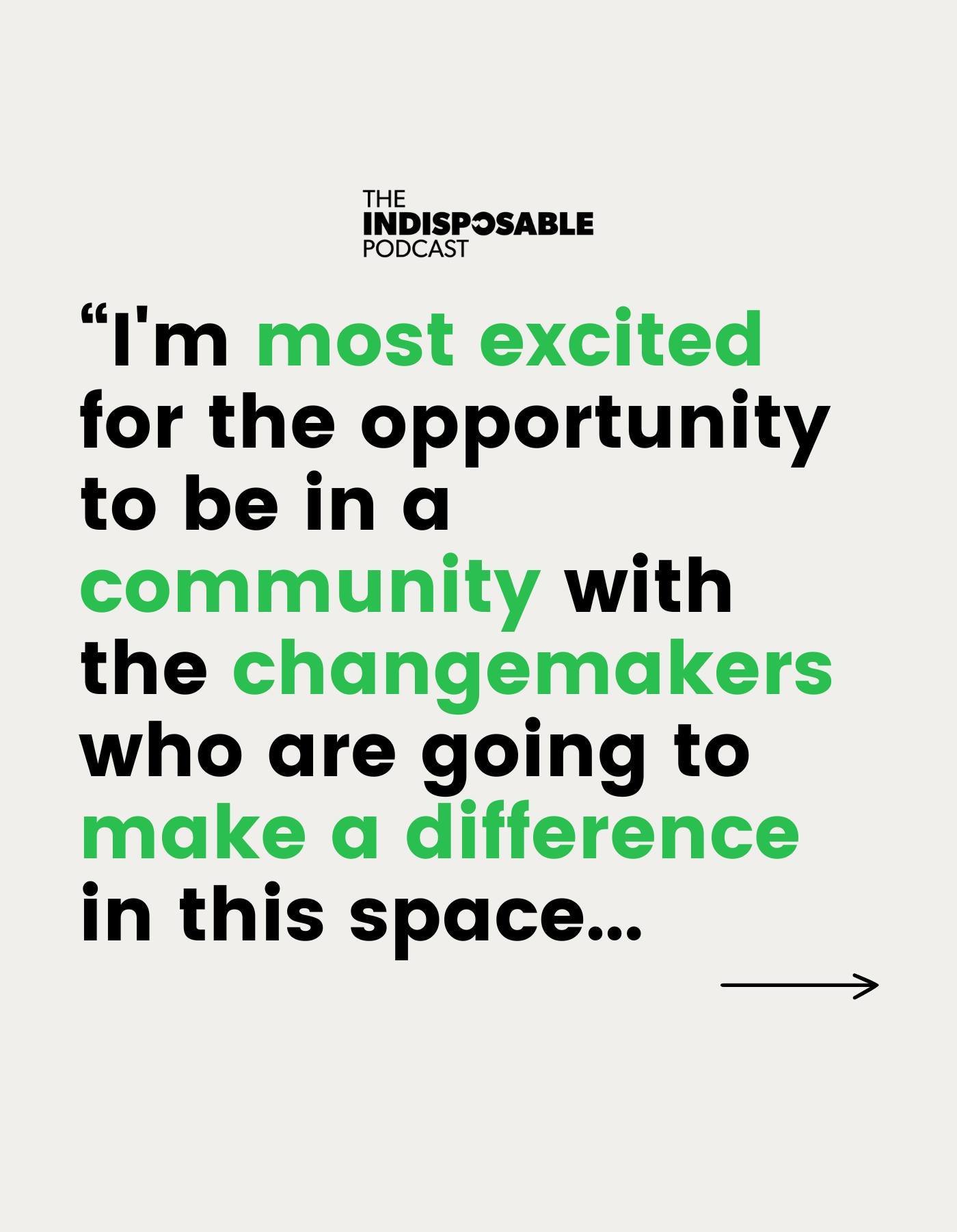We asked Bryan Lewis, Program Manager at GreenBiz @greenbiz_group, what he was most excited about at The Reusies and Circularity next week, and this was his response 🙌💫

On a new episode of #TheIndisposablePodcast, Bryan Lewis sits down with guest 