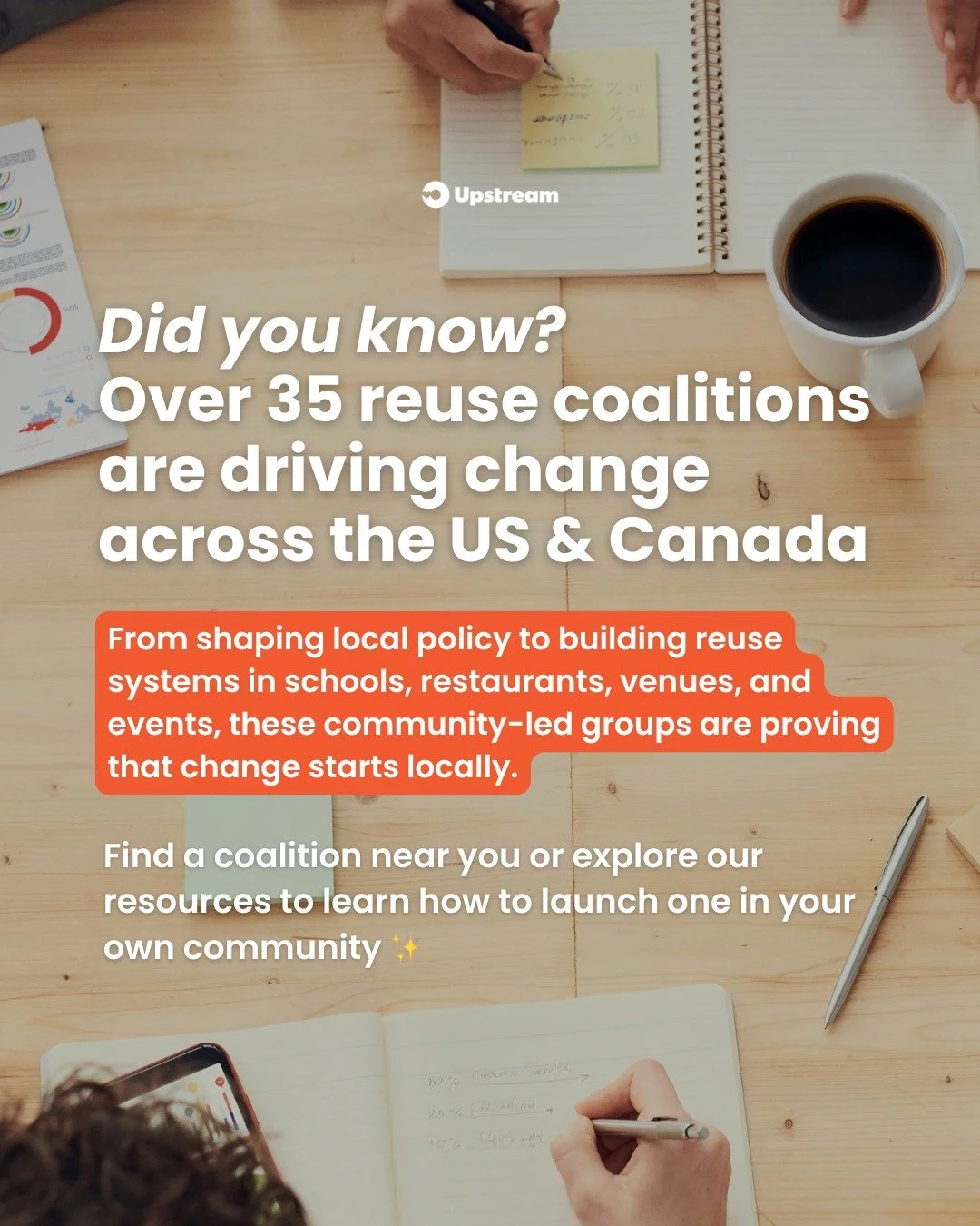 Did you know? Over 35 reuse coalitions across the U.S. and Canada are driving local reuse solutions and community change every day 🏙️🌱

From advancing reuse policies to building reuse infrastructure for schools, restaurants, events, and more, these