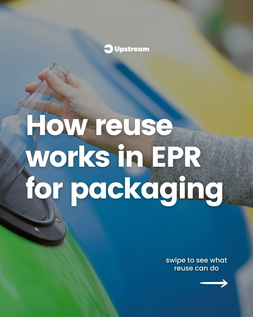How reuse works  in EPR for packaging ✨

In most systems today, producers bear no responsibility for the waste created by the products they make and profit from. Their job ends once the product hits the market 🥤

Extended Producer Responsibility (EP