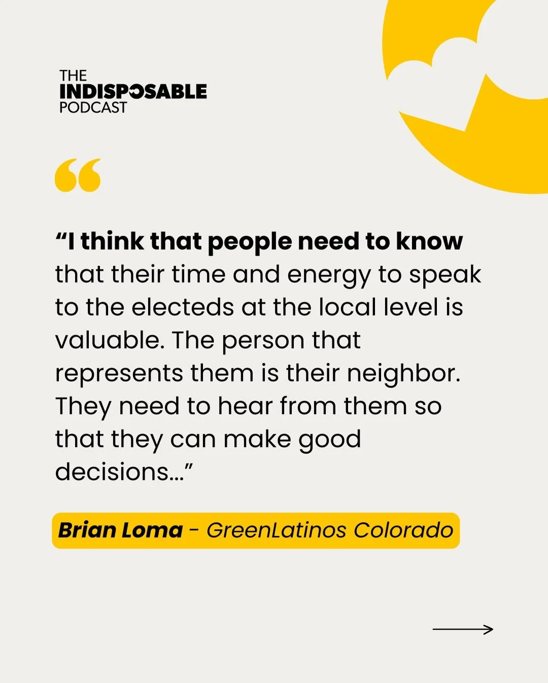 On a new episode of #TheIndisposablePodcast, Brian Loma of @greenlatinos_co&nbsp;and&nbsp;Upstream&rsquo;s Sydney Harris&nbsp;sit down&nbsp;for a candid conversation about the policymaking process in a just transition to a reuse economy 💛

They dig 