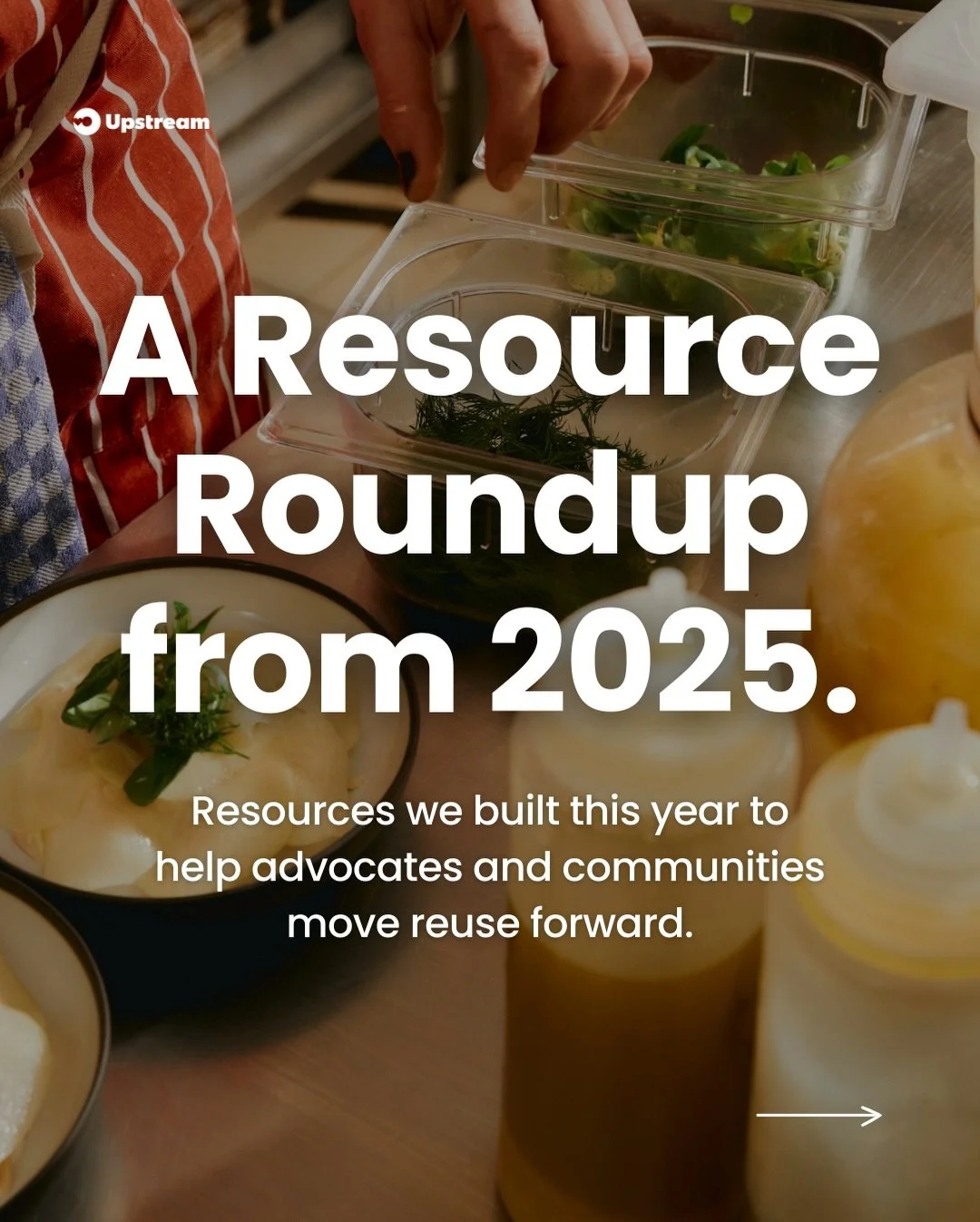 We&rsquo;ve been busy this past year 🤓📚

Between policy momentum, on-the-ground implementation, and growing demand for reuse, 2025 was a big year for the reuse movement &mdash; and for the resources needed to support it.

As we do, Upstream leaned 