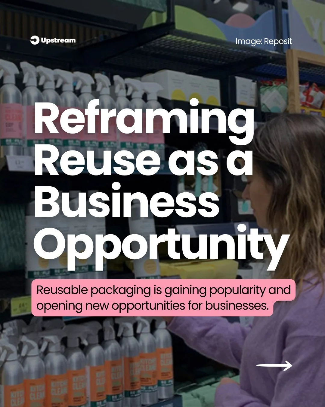 Did you know? Reuse is a massive business opportunity 📊✨

From stadiums to emerging retail pilots, reusable packaging is gaining momentum. Consumers are responding positively, and the reusables themselves can strengthen brand identity, enhance the c