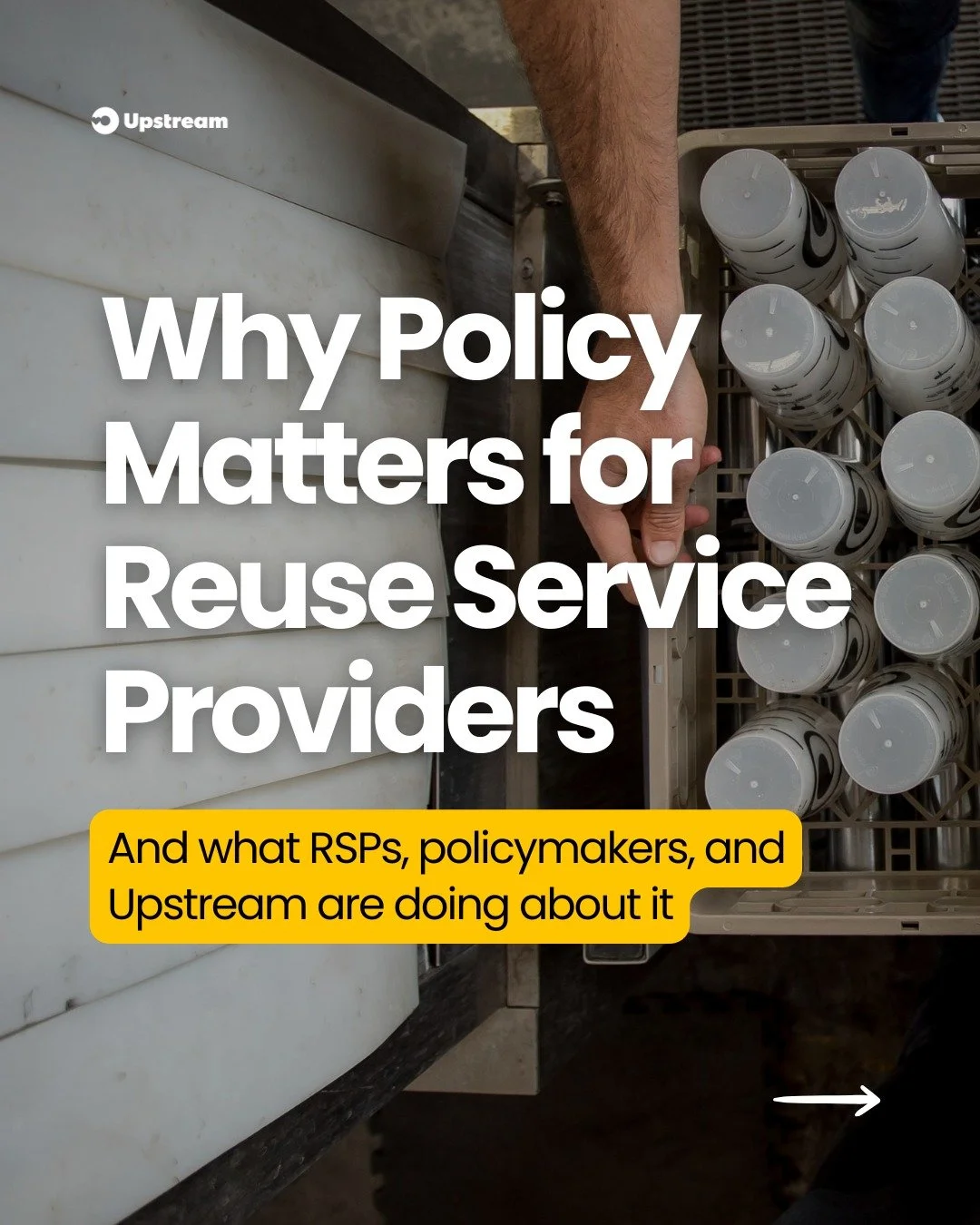 Scaling reuse systems requires a supportive policy environment 📝✨

Reuse service providers (RSPs) are building the logistics and infrastructure that keep reusable packaging circulating again and again. As this new sector grows, supportive policies c