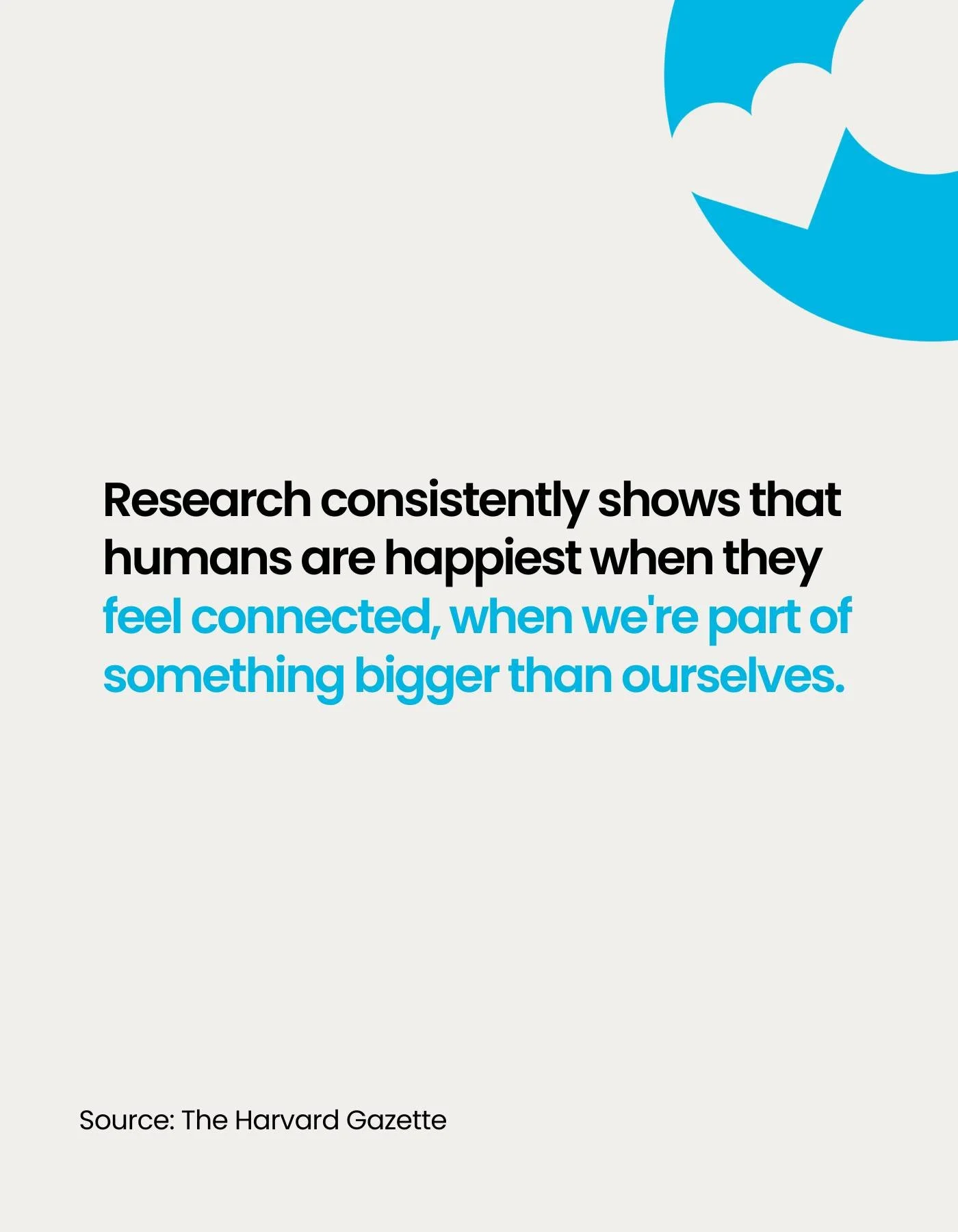 Did you know? Reuse can make us happier ☀️💚

Research consistently shows that people are happiest when they feel connected and part of something bigger than themselves.

Reuse systems create those connections in small but meaningful ways. Every cont