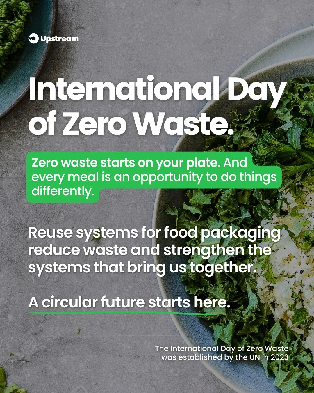 Happy International Zero Waste Day 🍽️🌍

This year&rsquo;s focus is on food and building more circular systems around it. Every meal connects us to a larger system, including the packaging it comes in.

When we design food packaging systems for reus