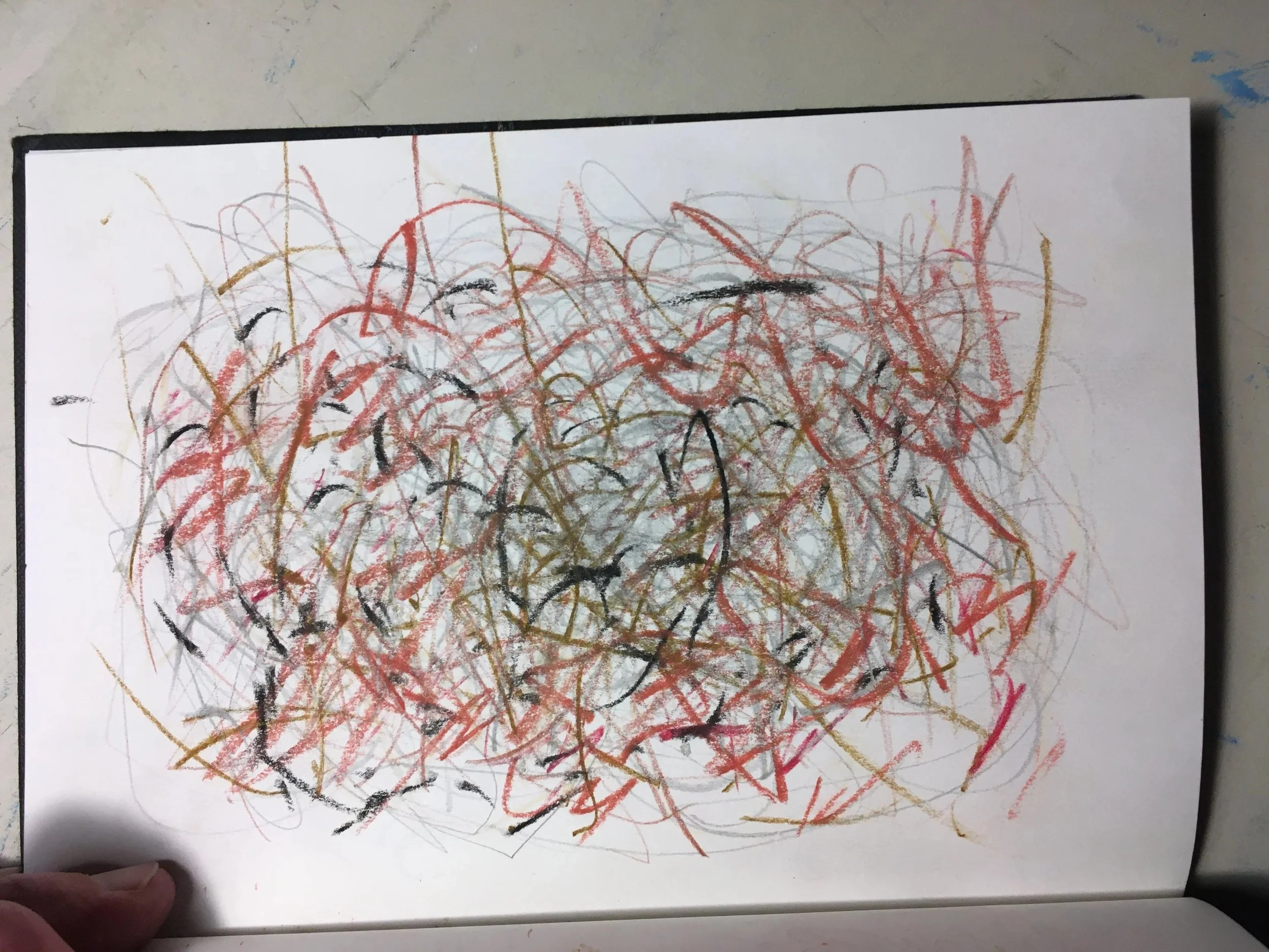 Honing in on my art side, which is ambidextrous and connects my hemispheres. I love both sides on my mind and the left and right sides of my body for different reasons and value them the same...