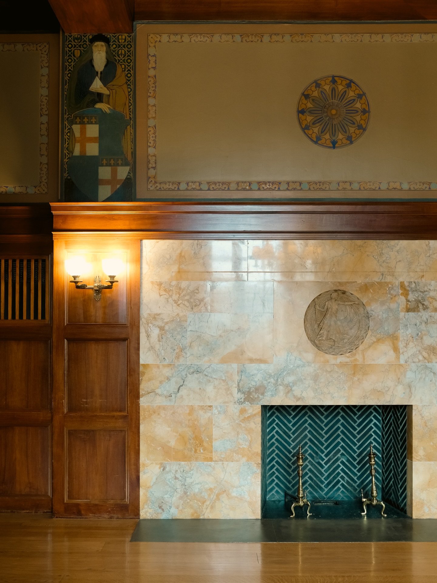 The National Academy of Sciences, in all of its architectural splendor. 
There&rsquo;s Byzantine, Hellenic, and Egyptian elements, as well as Art Deco. 
It&rsquo;s riddled with gorgeous details, all of which are meticulously cared for over time. 

Pt