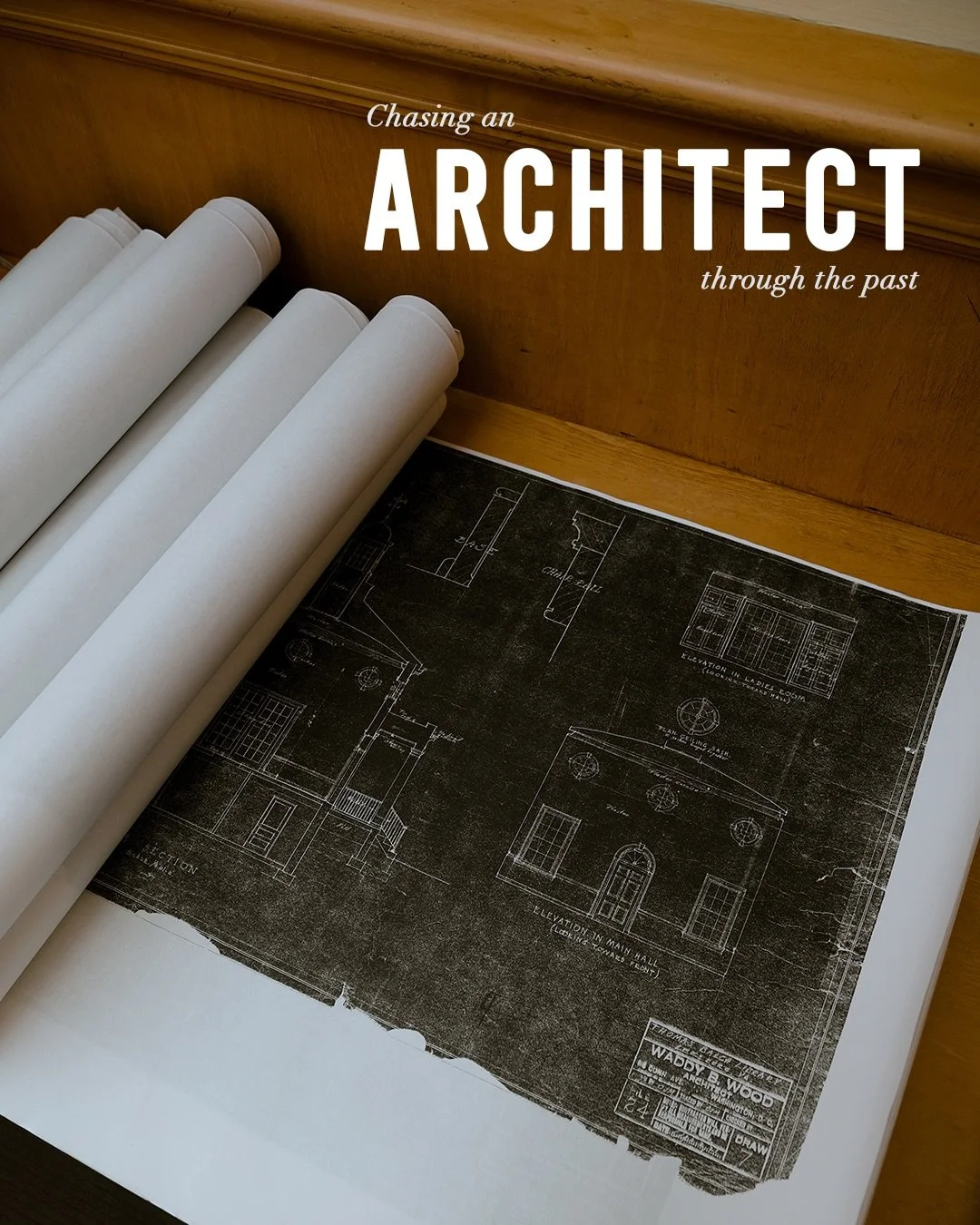 My next stop on my Waddy Wood trail is the @thomasbalchlibrary , designed in 1918. 

I particularly love the dormer windows, which create the beautiful gobo effect in the 3rd slide. 

Balch became a Francophile after he was chosen - at the age of 4 -