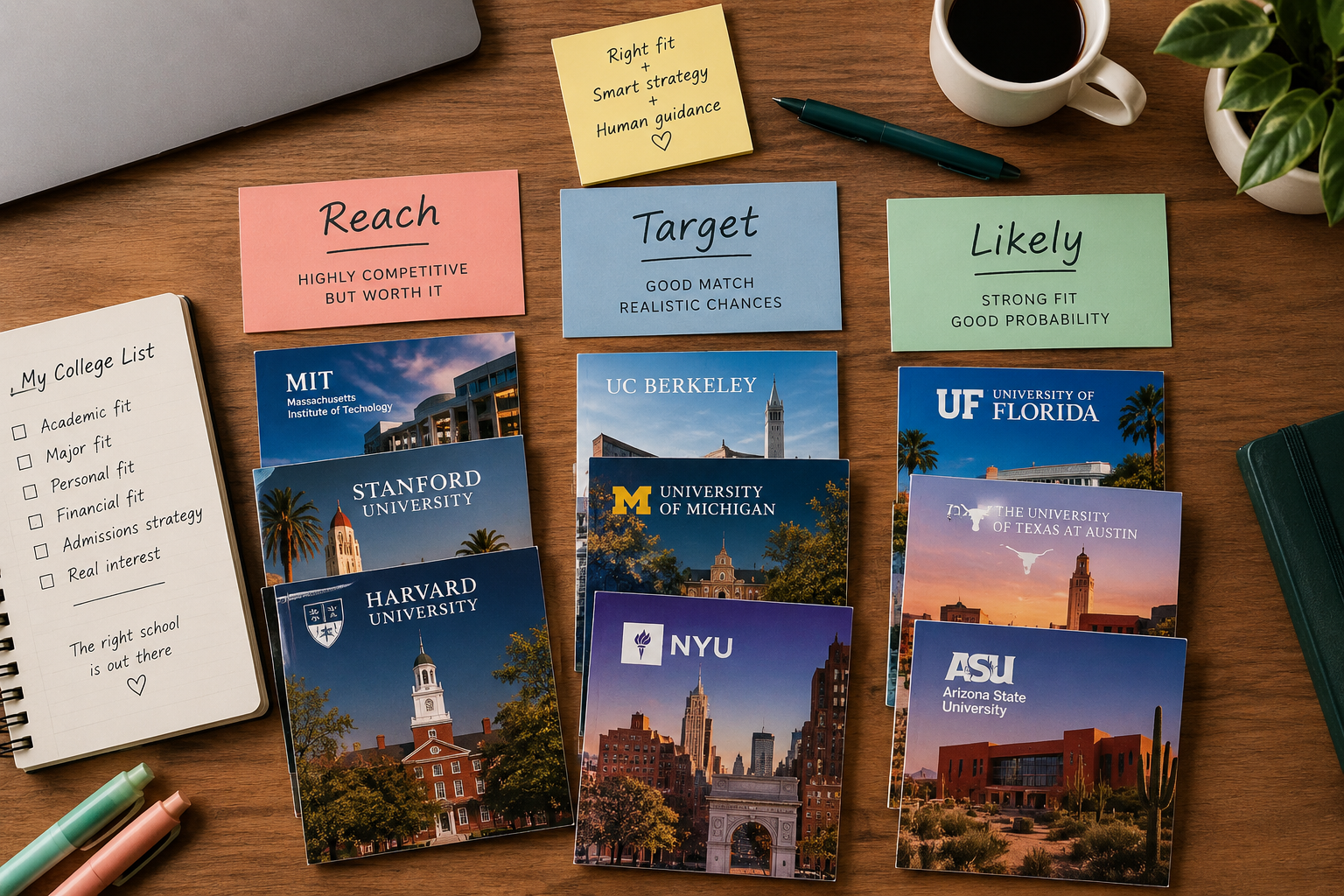 Build a Balanced College List: Reach, Target, and Likely Schools