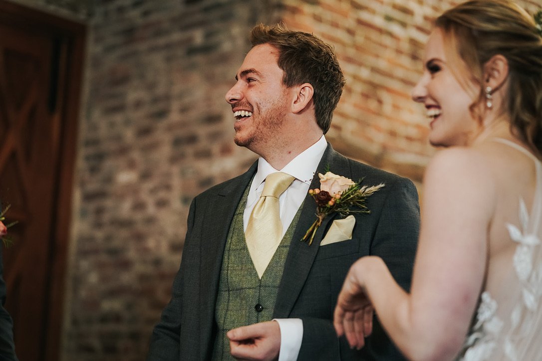 Groom and his buttonhole