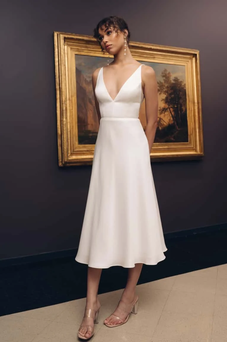 Jenny Yoo Caroline 22326 - Ivory - Size US 10 / UK 12