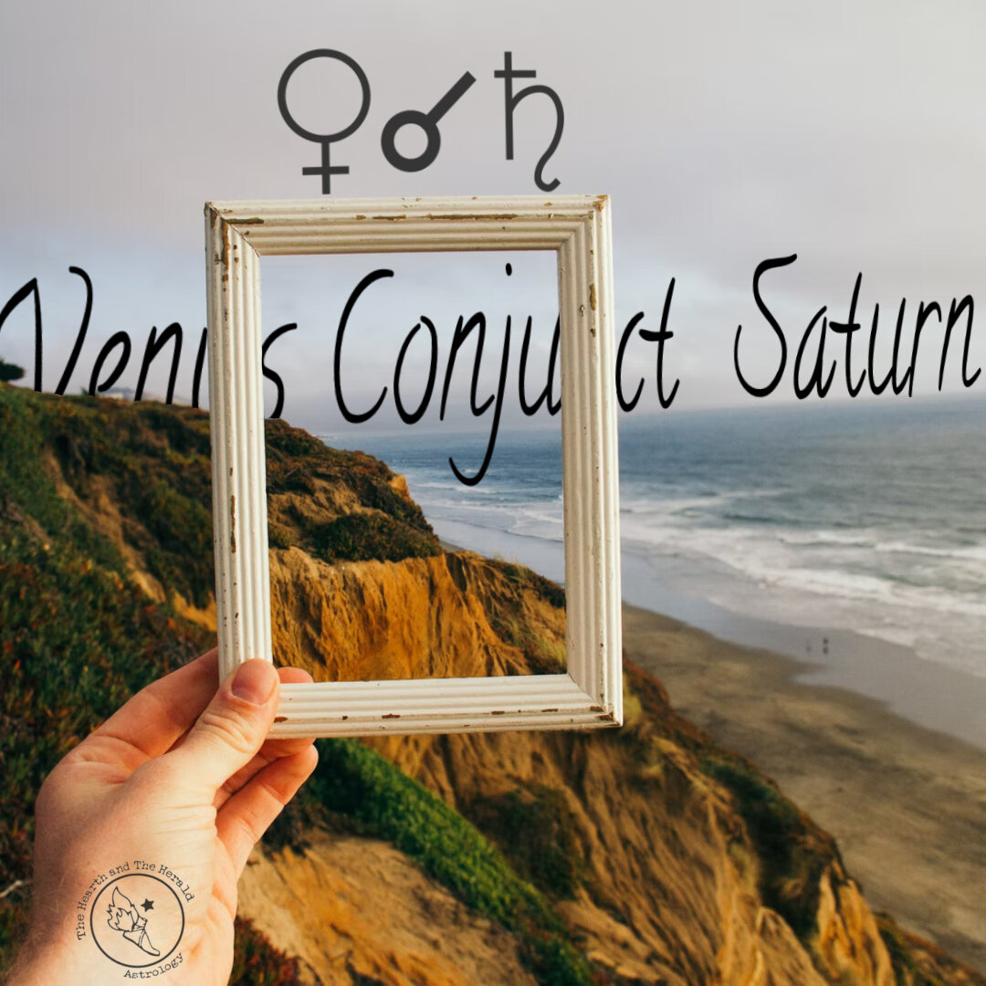 Today at 3:27pm EST, Venus forms an exact Conjunction to Saturn in Aquarius.​​​​​​​​
​​​​​​​​
Venus has been traveling through the Aquarian borderlands with her consort Mars since March 6, and today she meets finally meets up with Saturn, the ruler a
