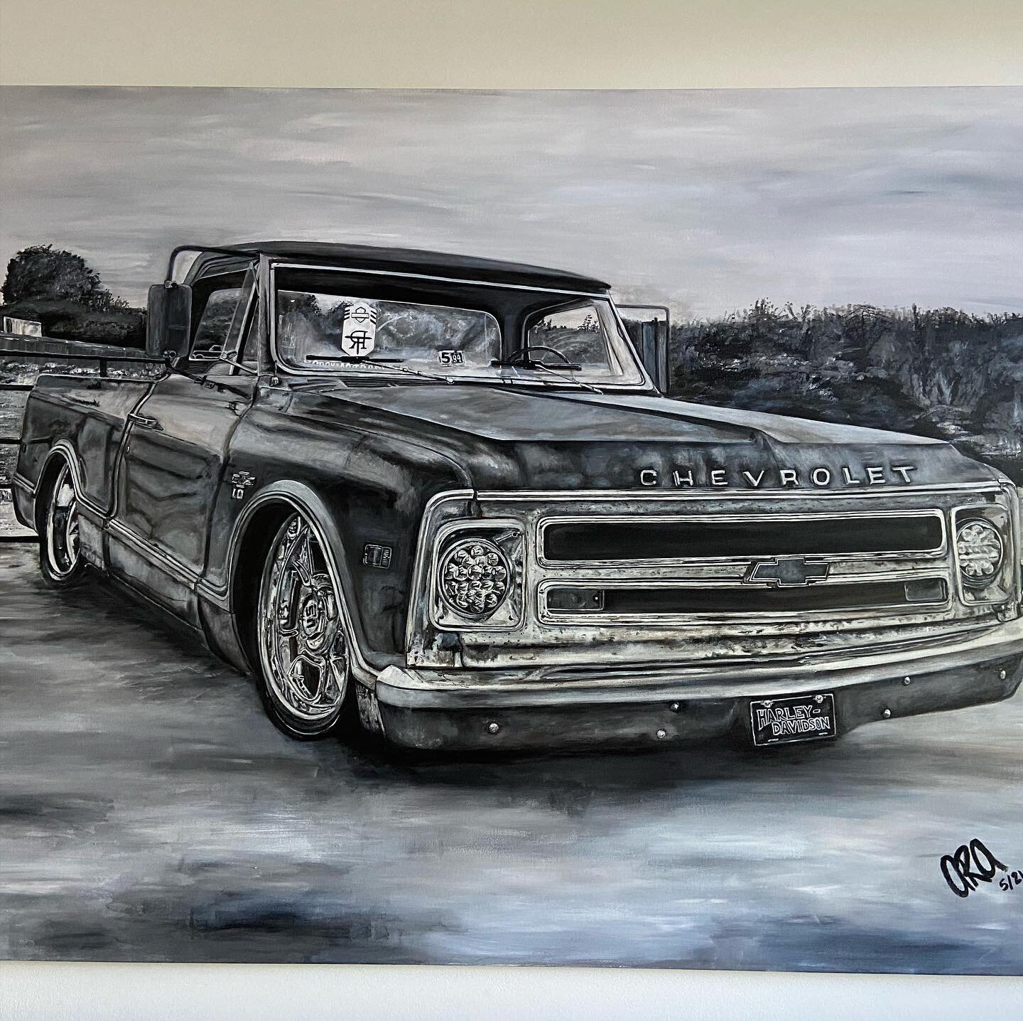 One of my favs&hellip;. #artlife #c10 #c10trucks #carartist #chevytrucks