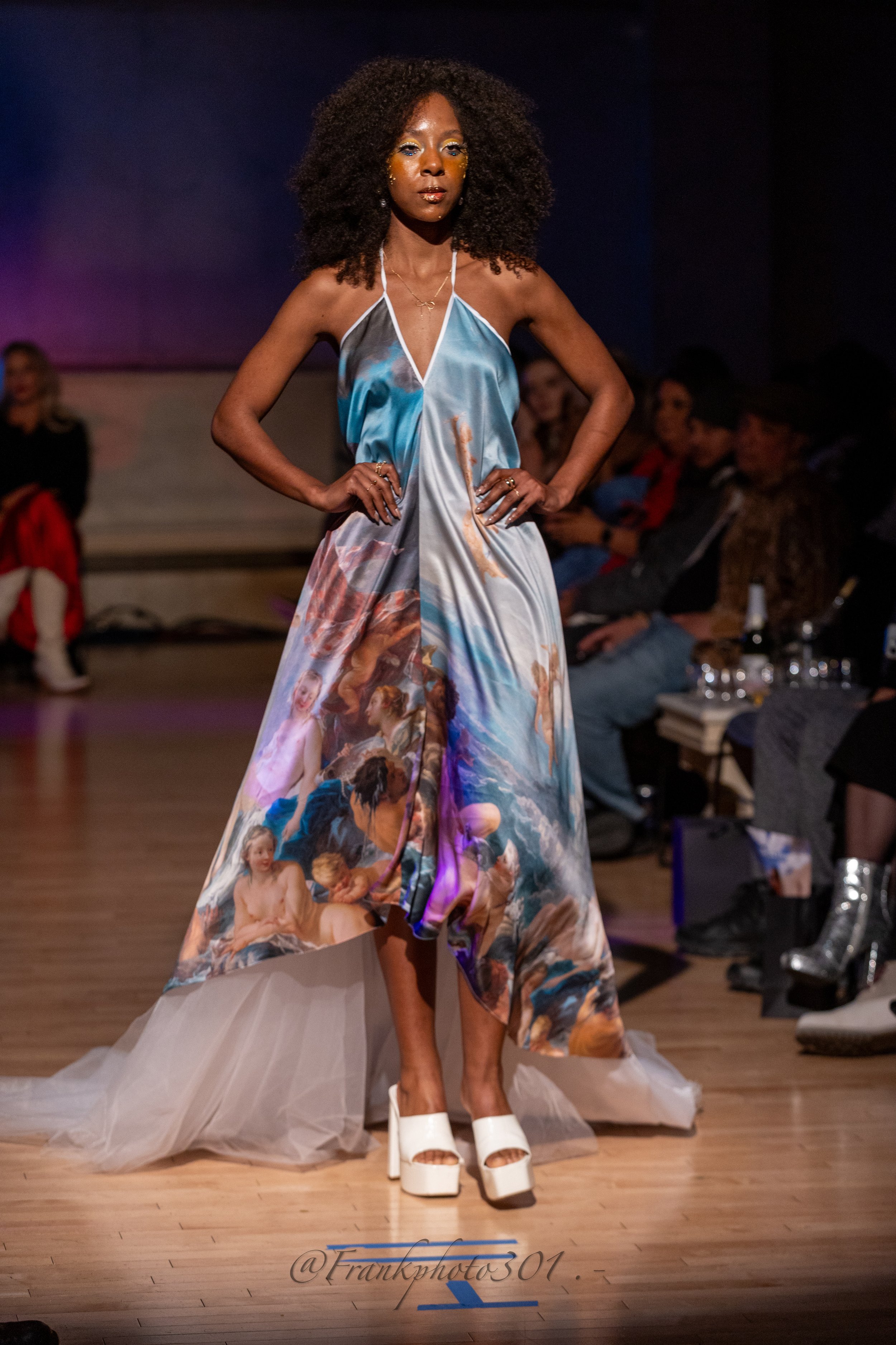 Renaissance Silk Maxi Dress