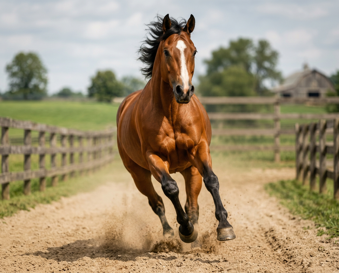 Horse Running