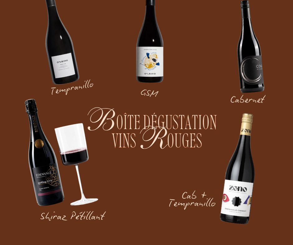 Boîte Dégustation Vin Rouge d’Automne🍷