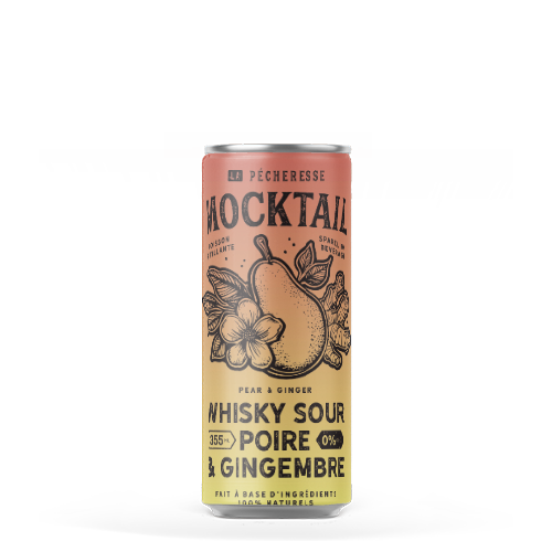 Pêché - Whisky sour poire gingembre