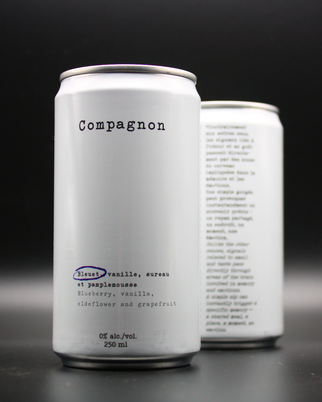 Soda Compagnon Bleuet Smash