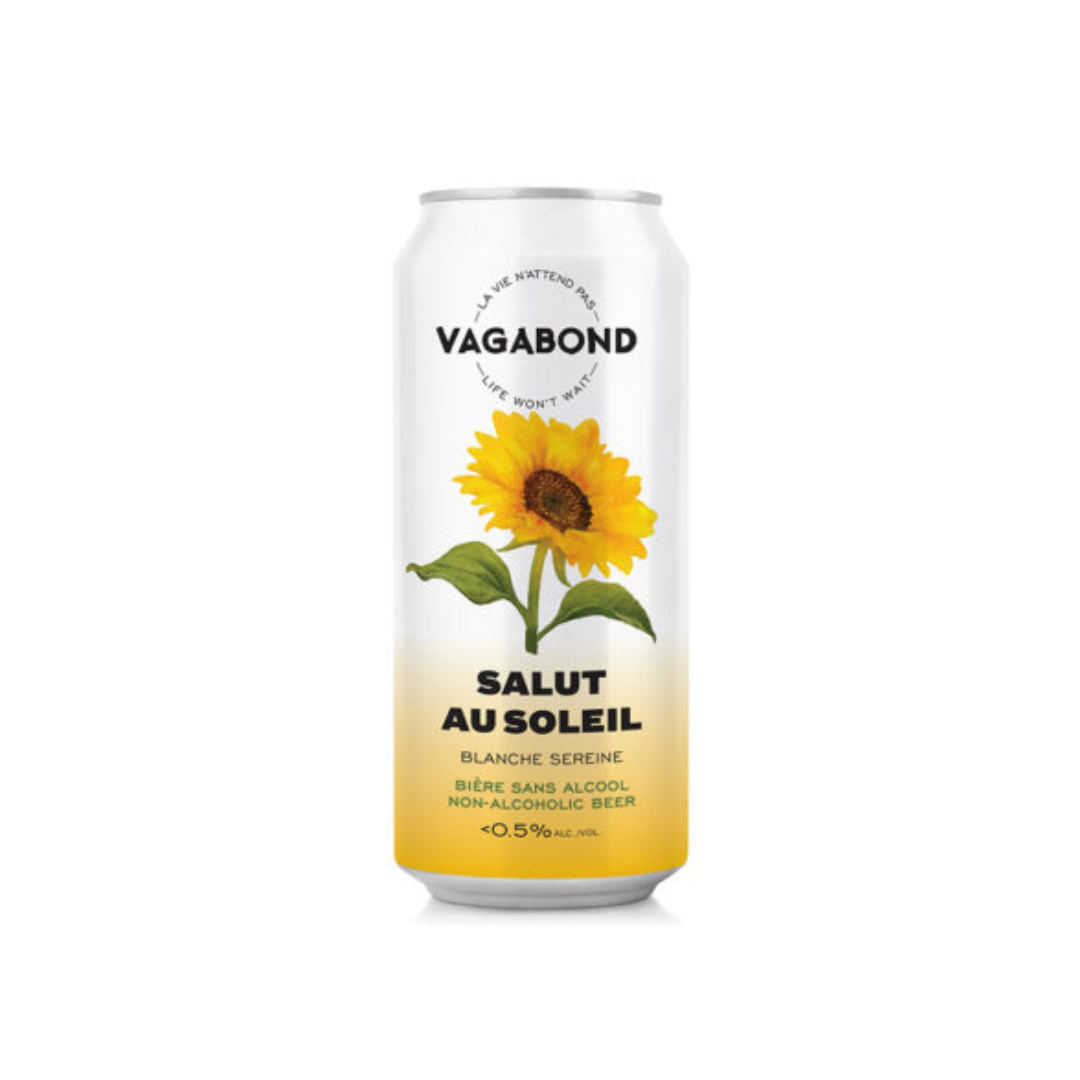 Bière sans alcool Vagabond Salut au soleil