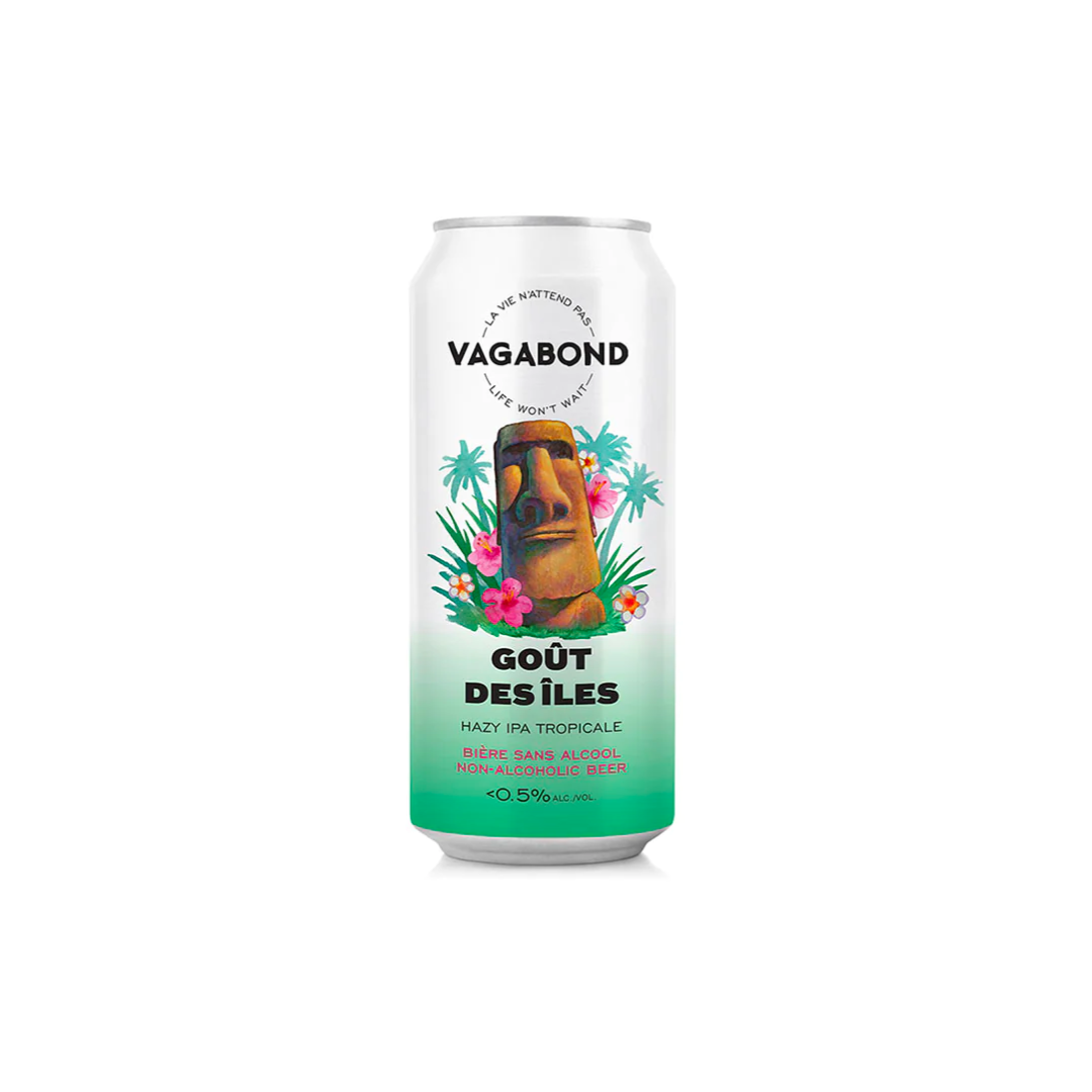 Bière sans alcool Vagabond Hazy IPA tropical