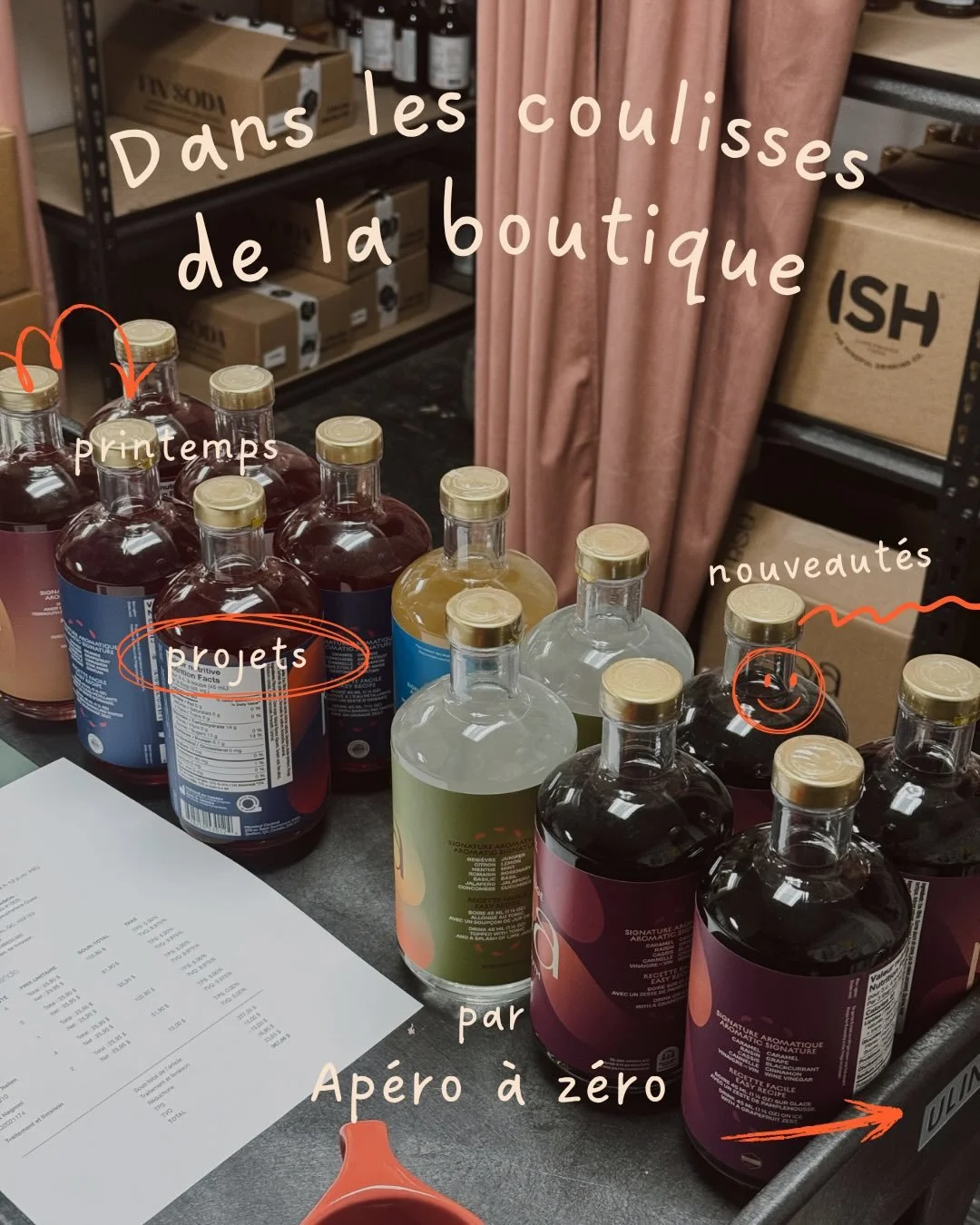 Dans les coulisses de la boutique 🤍

Entre les commandes qu&rsquo;on pr&eacute;pare, les projets en branle, les nouveaut&eacute;s qu&rsquo;on d&eacute;balle, vos visites et les &eacute;v&eacute;nements, on peut dire que &ccedil;a bouge ici 😇

Merci