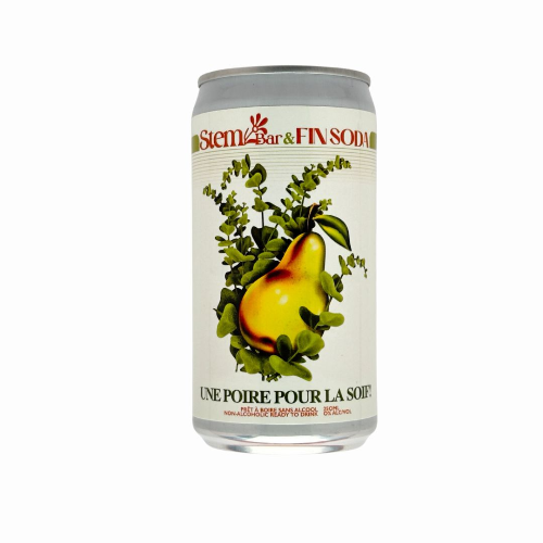 Fin Soda Une Poire pour la soif