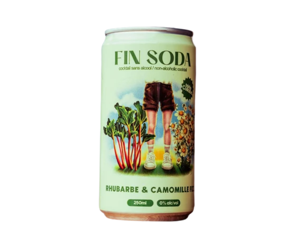 Fin Soda Rhubarbe Camomille