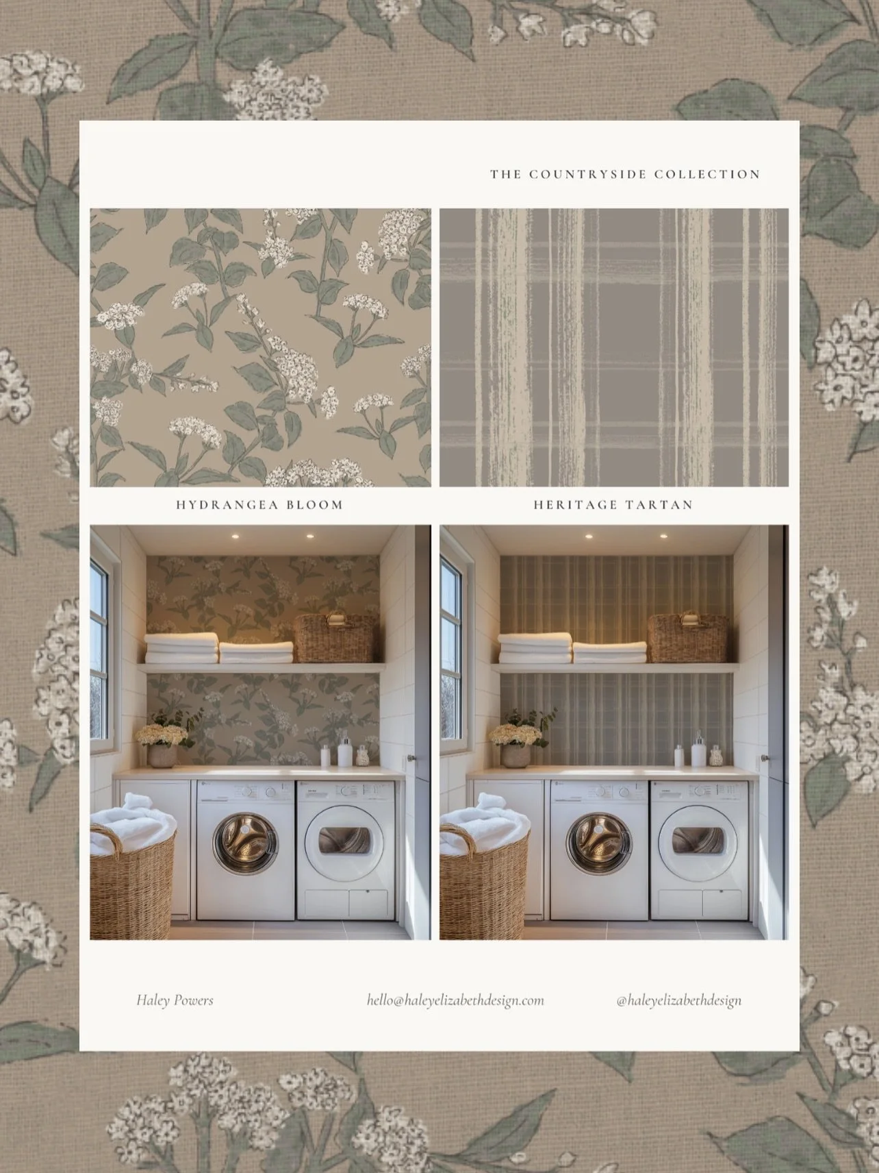 The Countryside Collection🌿

The second of the two mini collections I created for the @loomwell and @yourcreativementorship art call! Swipe➡️ to the end to see a glimpse into the painting process too. I love the painterly texture of these florals th