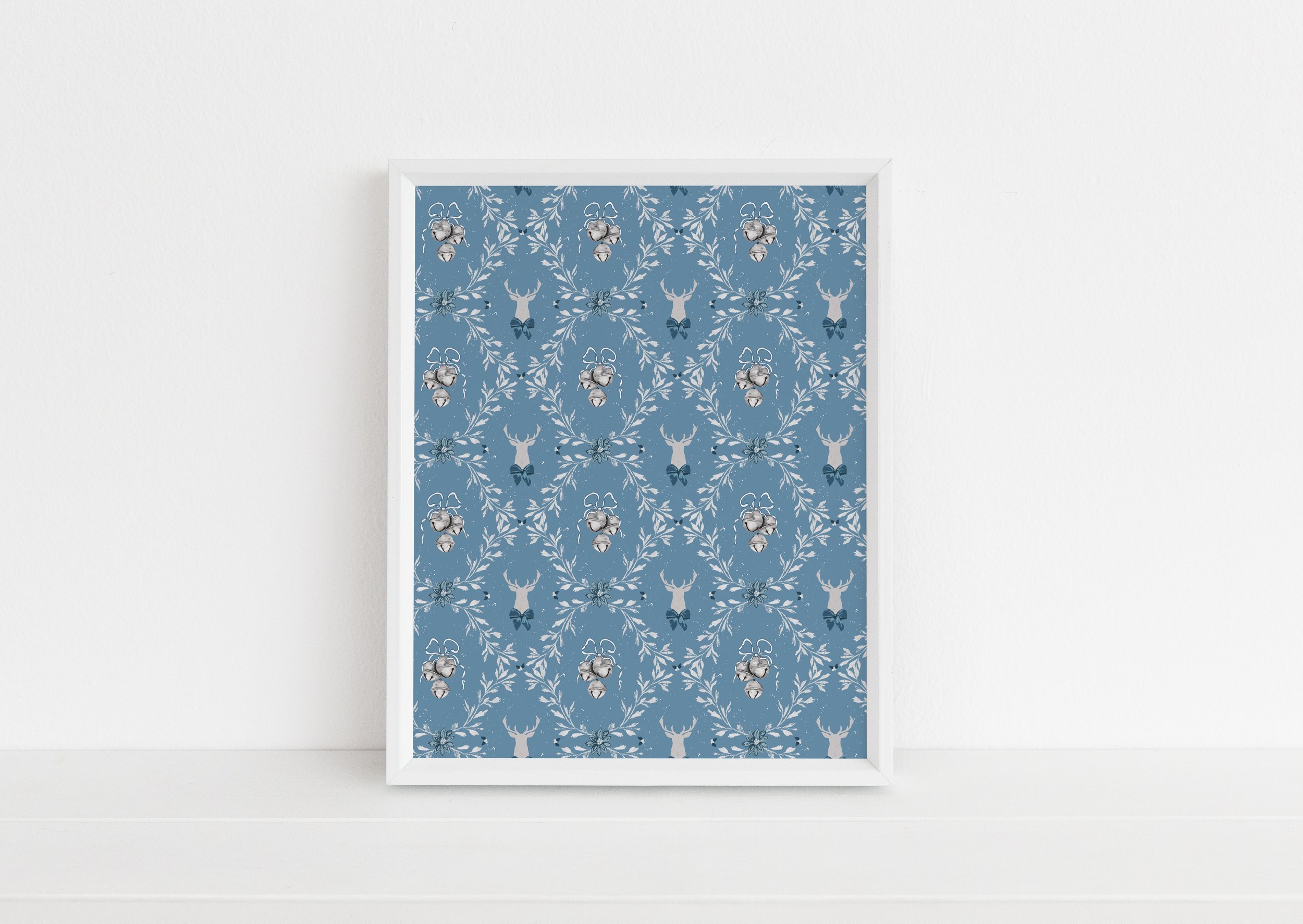 bells and deer framed in blue JPEG.jpg