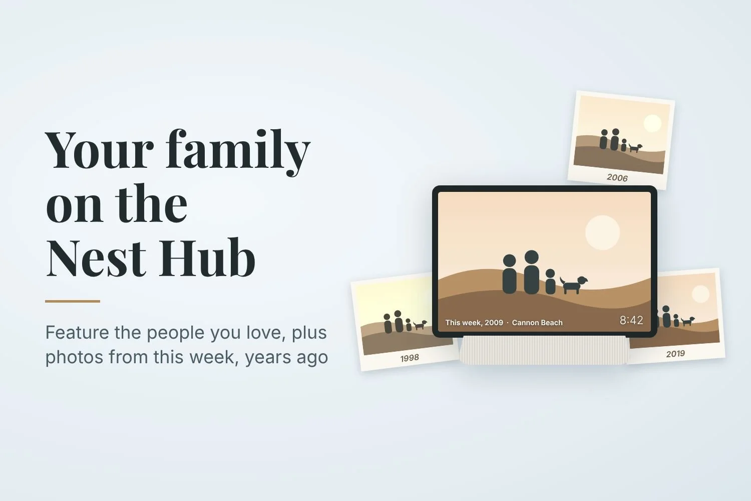 Turn Your Google Nest Hub Into a Family Photo Frame (With Photos From This Week, Years Ago)