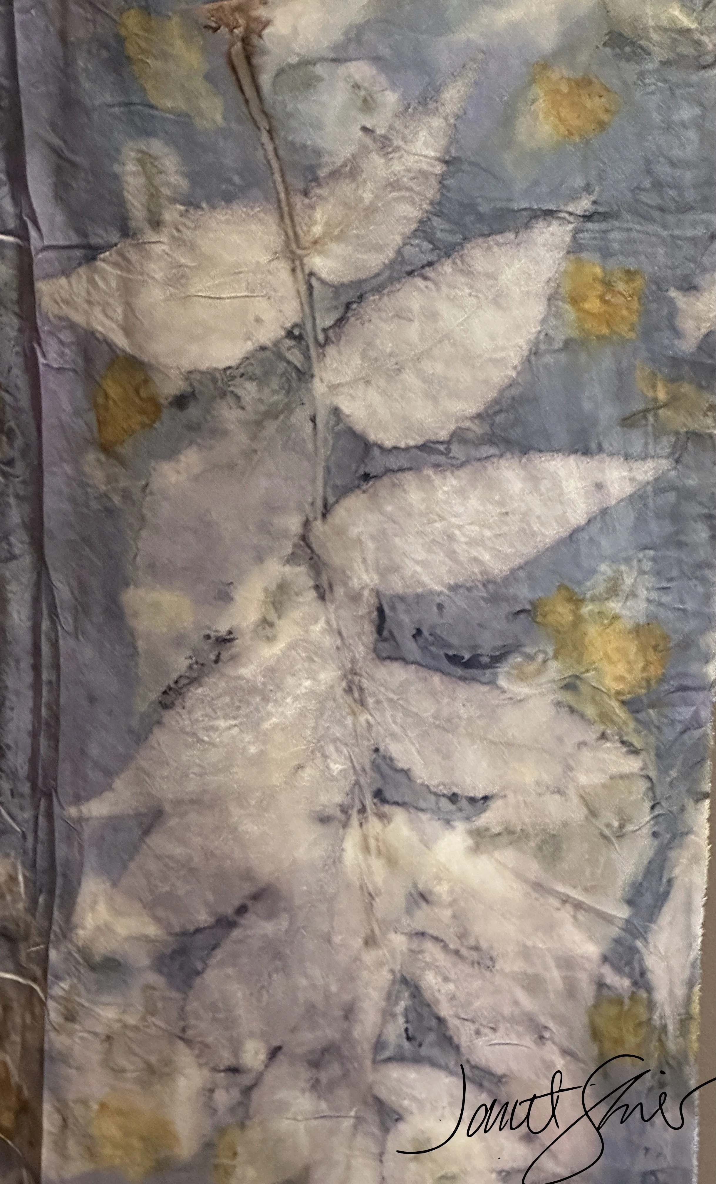 Detail scarf (by Janet Shier, 2025)