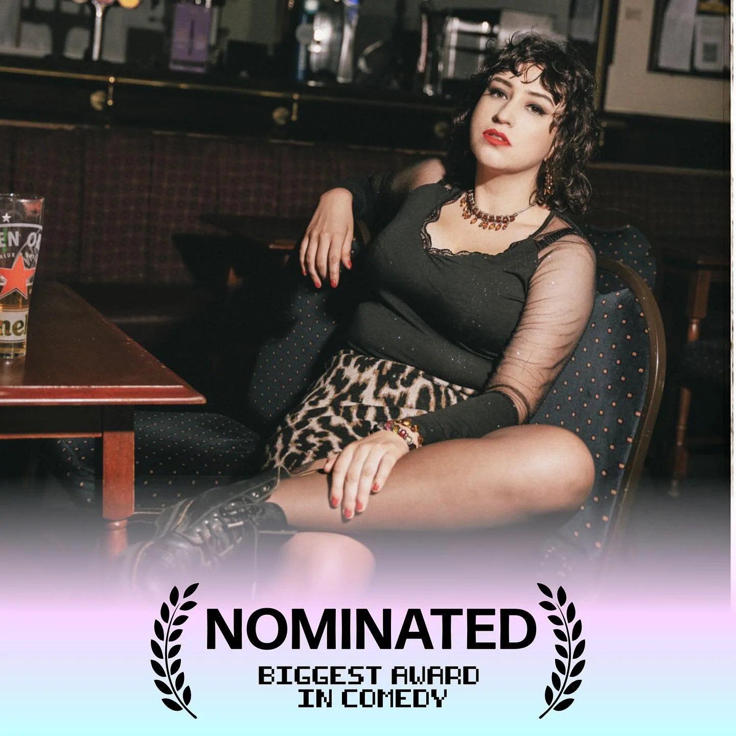 Thrilled that our Molly is nominated for 
The Biggest Award in Comedy by @nextupcomedy 🏆

BIG slob energy