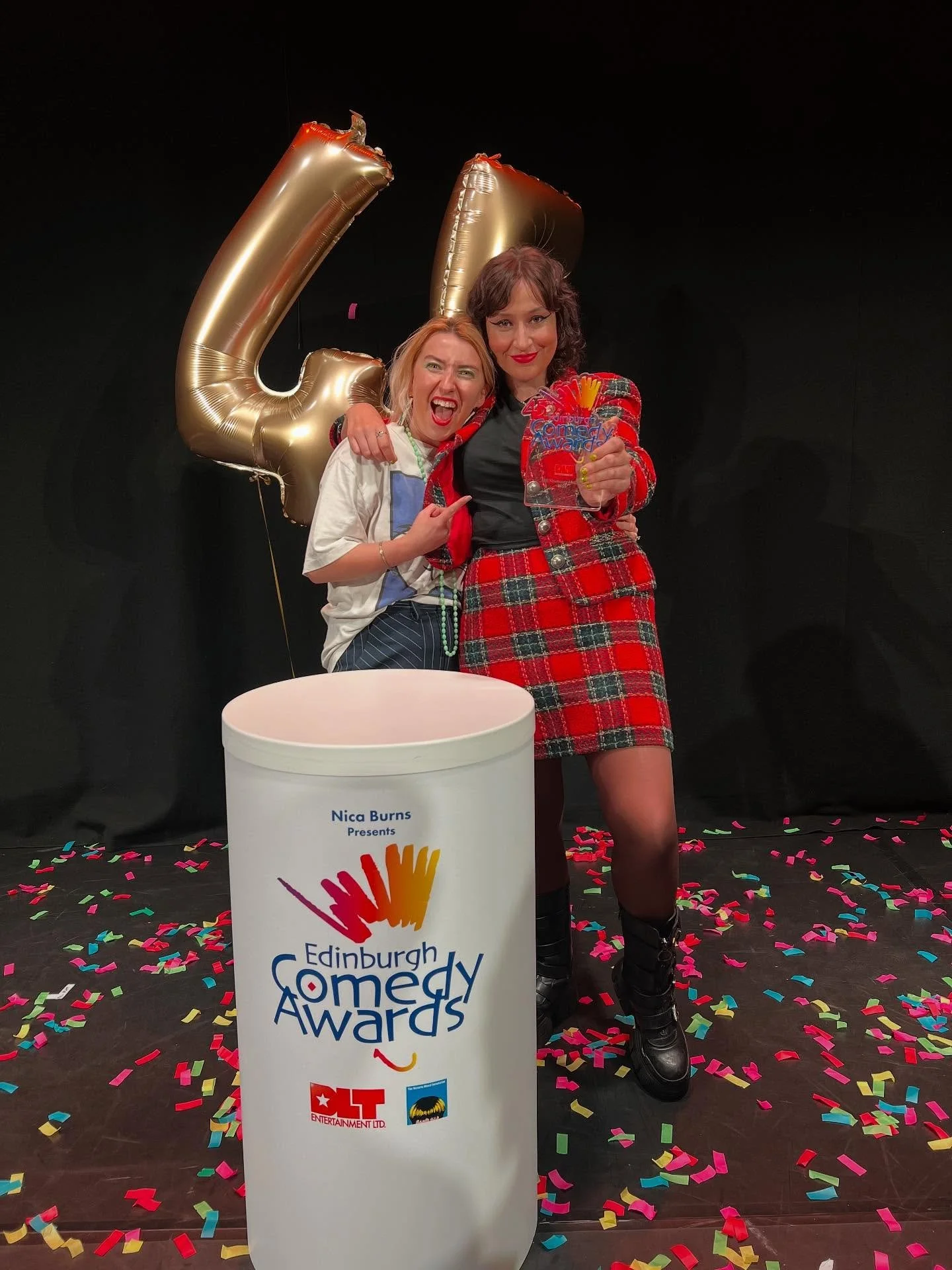 Molly McGuinness is a rockstar, a genius &amp; an Edinburgh Comedy Award Newcomer Nominee 2025 

We&rsquo;re having a ball. 

Thank you to our team of legends helping  this feel FUN &amp; DAFT &amp; LOVELY 💕

DFCM&rsquo;s first nomination too 🏆

Wh