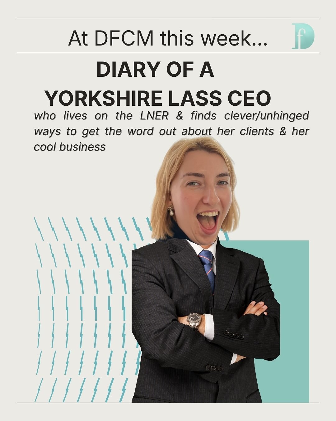 In a change up from our regular programming of celebrating clients doing cool stuff, our news bulletin this week features a diary from Daisy across a week of events; representing herself &amp; her business as well as her clients.