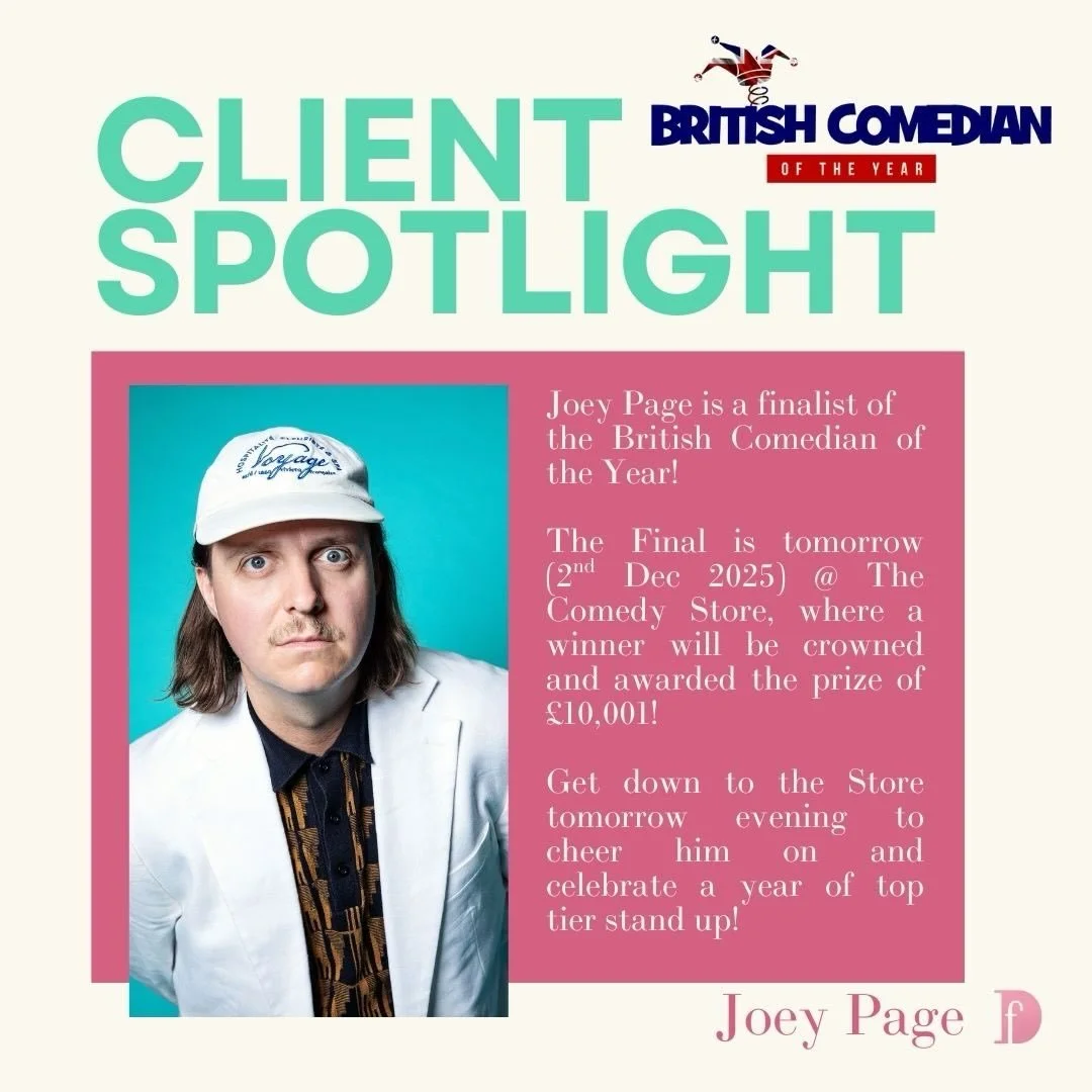 Big night tomorrow for our @joeypagecomedy 👀🎤