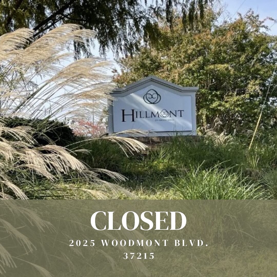 CLOSED ~ 2025 Woodmont Blvd. 

Contact us if you are ready to buy or sell in the Nashville area. 

@village_real_estate @jandsnashvillehomes @suzannesmothersnashrealtor @jeffervinnashrealtor 

#nashvillerealestate #nashvillerealestateagent #nashville