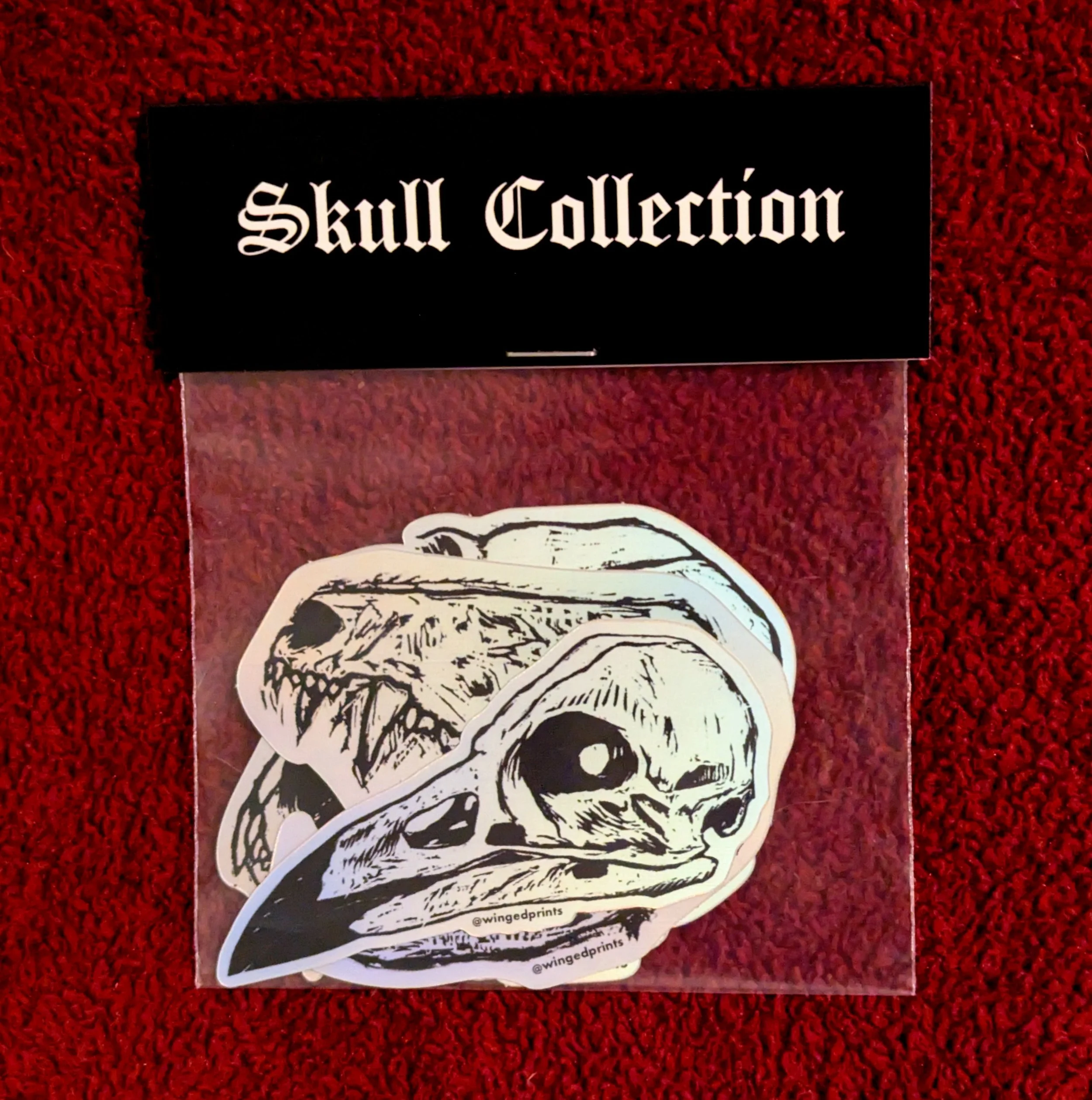 Skull Collection Sticker Pack