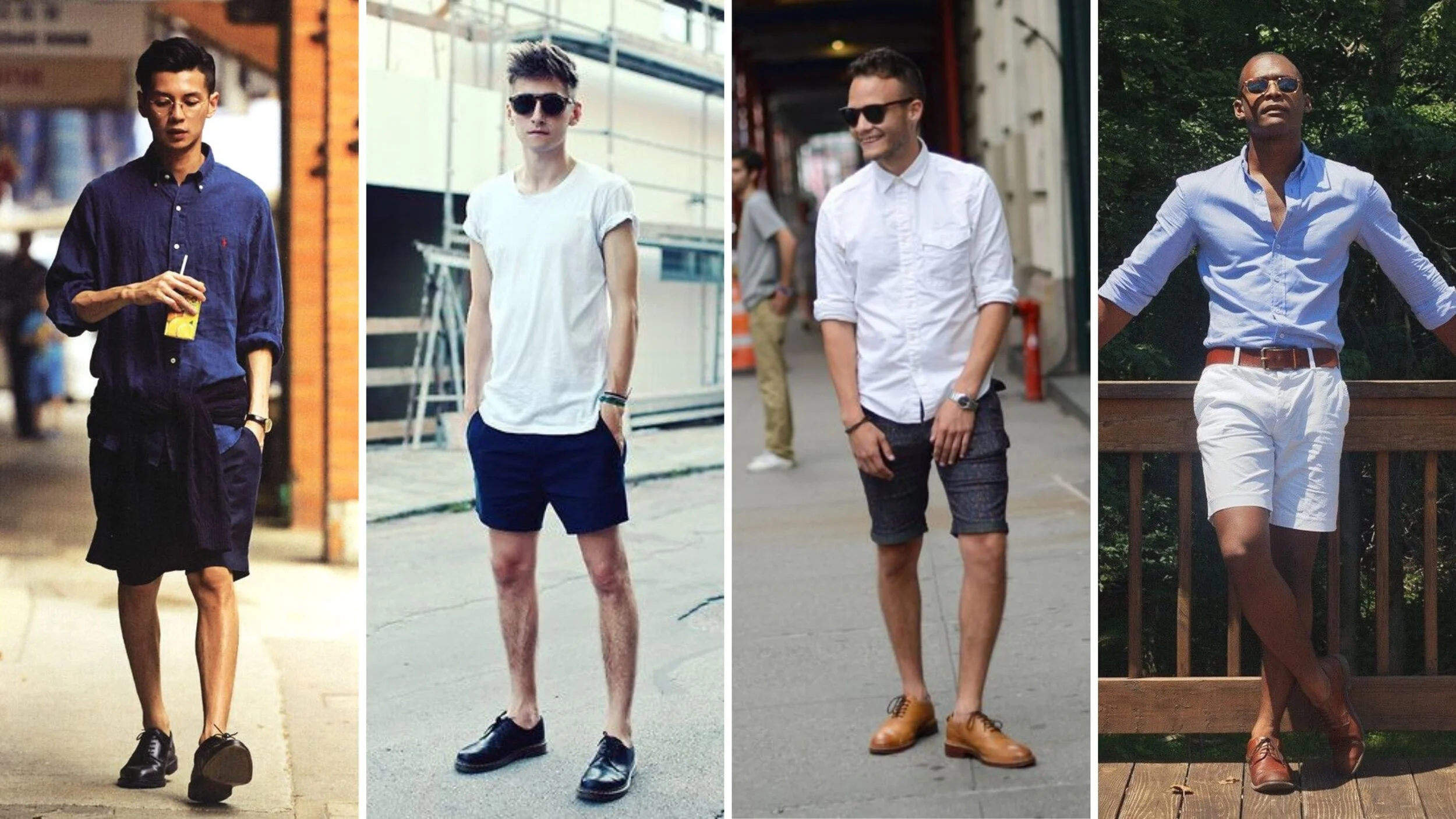 Guys shoes to wear with shorts cheap