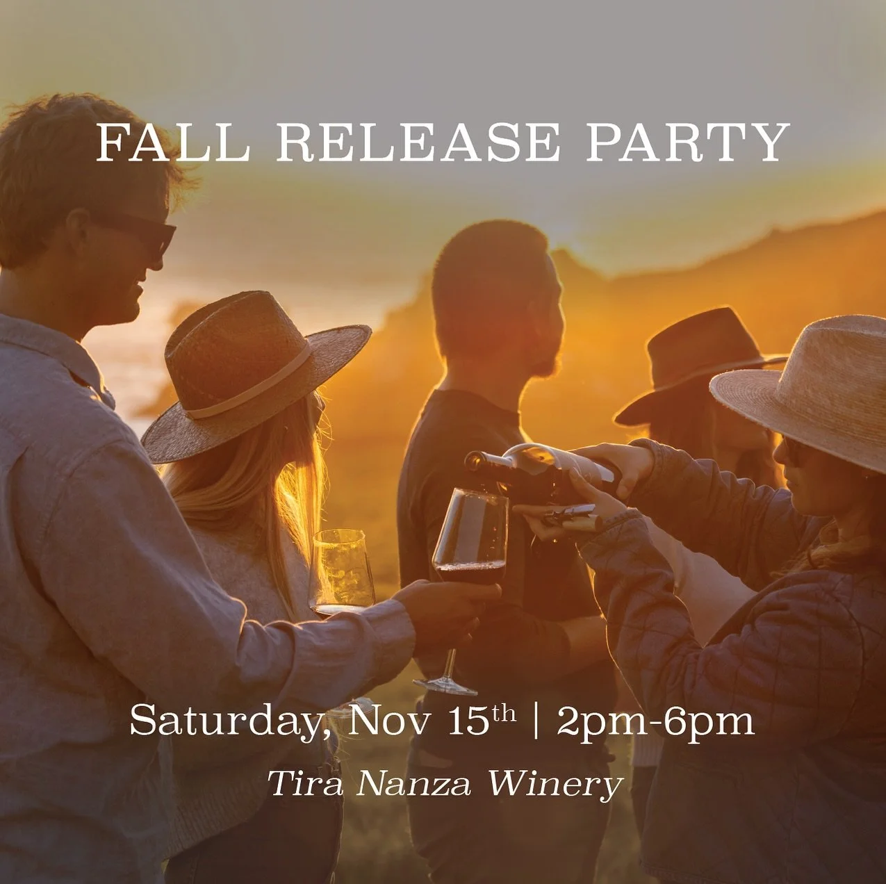 Join us for a Fall gathering to celebrate the end of harvest!🍷🍁 We will be pouring our new 2023 Cabernet Sauvignon release along with our 2022 &lsquo;Offshoot&rsquo; Cabernet Sauvignon, 2024 Viognier, and 2024 Malbec Ros&eacute;. Enjoy wine, live m