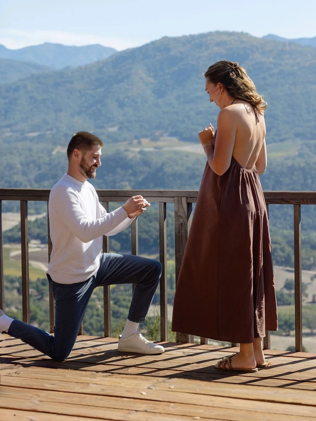 Cheers and congratulations to this amazing couple on their engagement! 🥂💍 It was such an honor to be part of your special day!