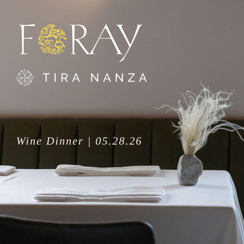 Foray Wine Dinner