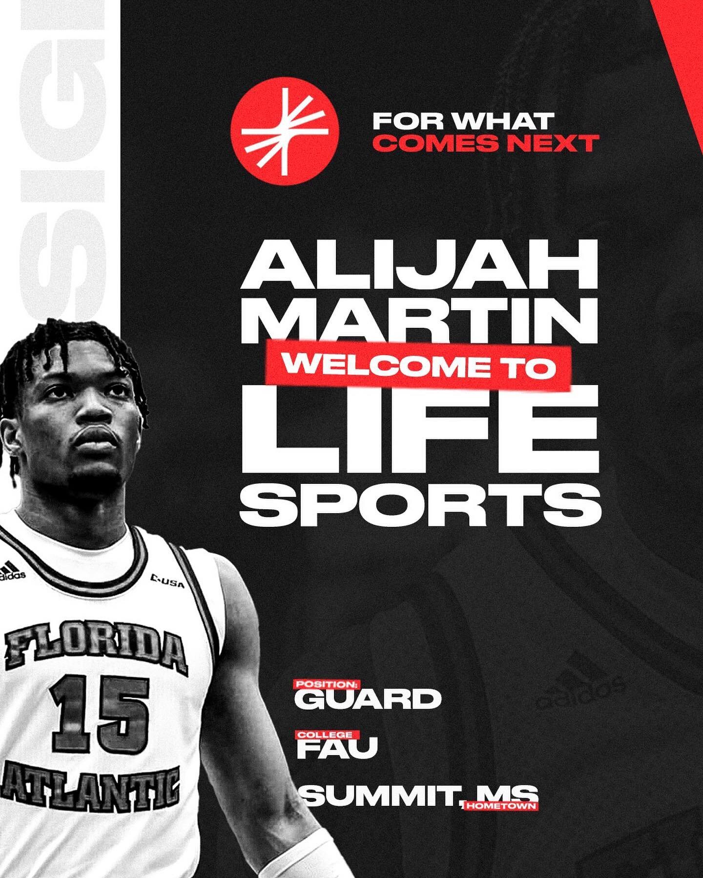 Hailing from Summit, MS @alijahmartin15 is coming off an amazing final four run with his FAU Owls and is ready to take his skills to the next level. 

The First Team All C-USA Guard has an excellent game, with the ability to light it up from behind t