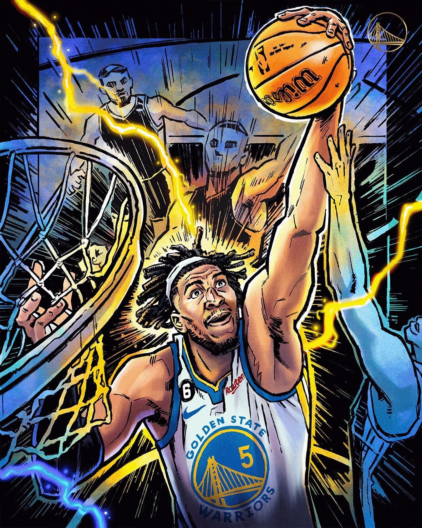 ⚡️ Superman Loon Game 7️⃣ ‼️ #ForWhatComesNext 

🎨 @warriors