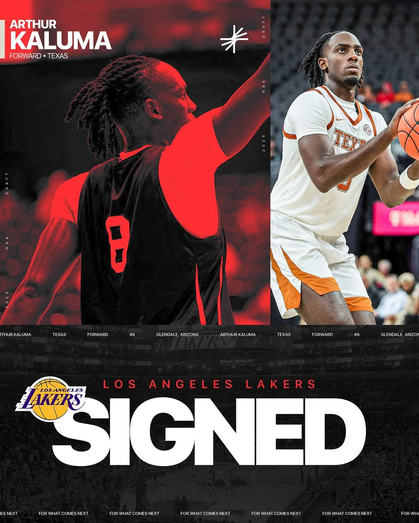 🌟 @arthurkaluma ✍️ @lakers 

#ForWhatComesNext