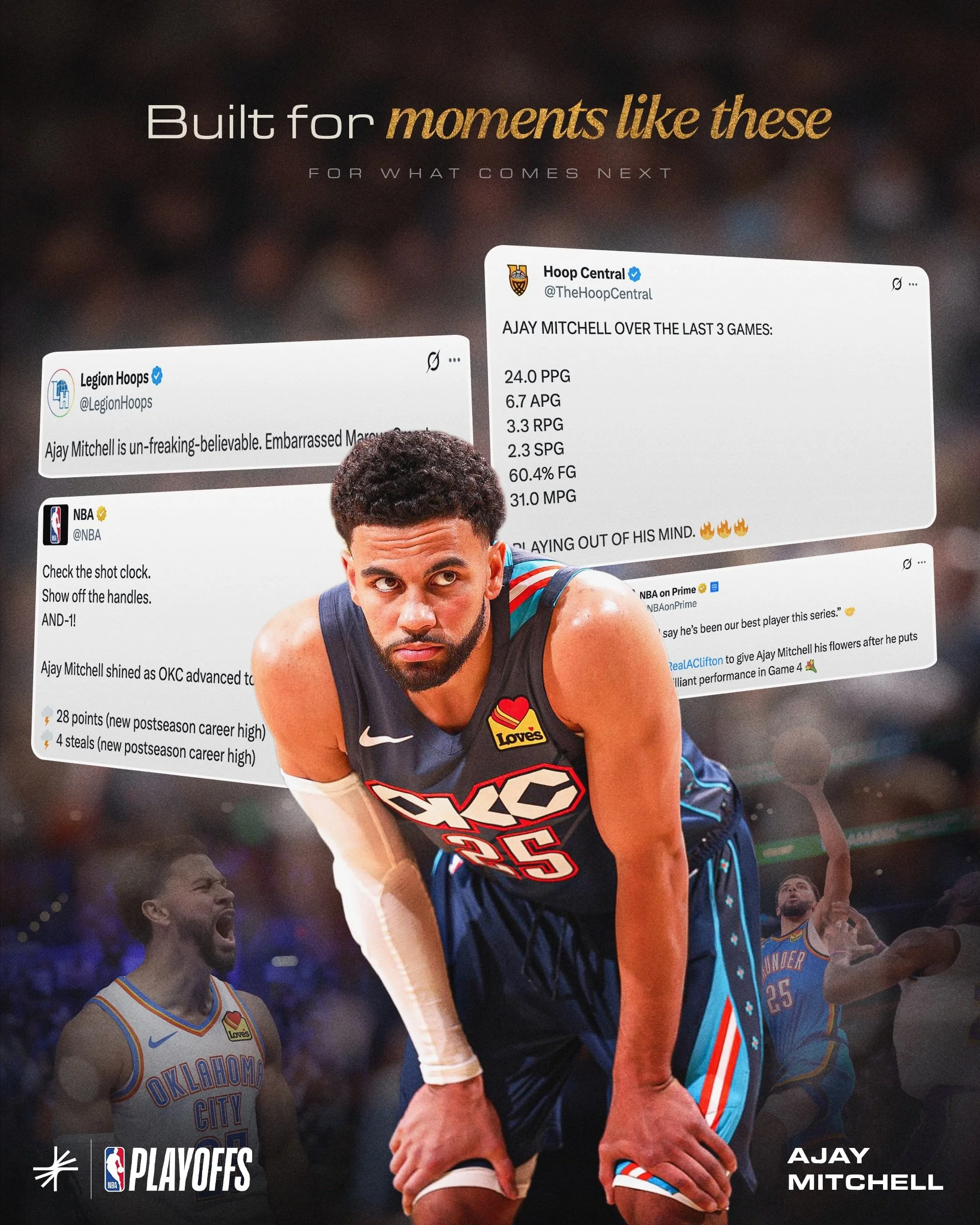 Built for Moments Like These 🧱

#ForWhatComesNext @thatboyjay_3