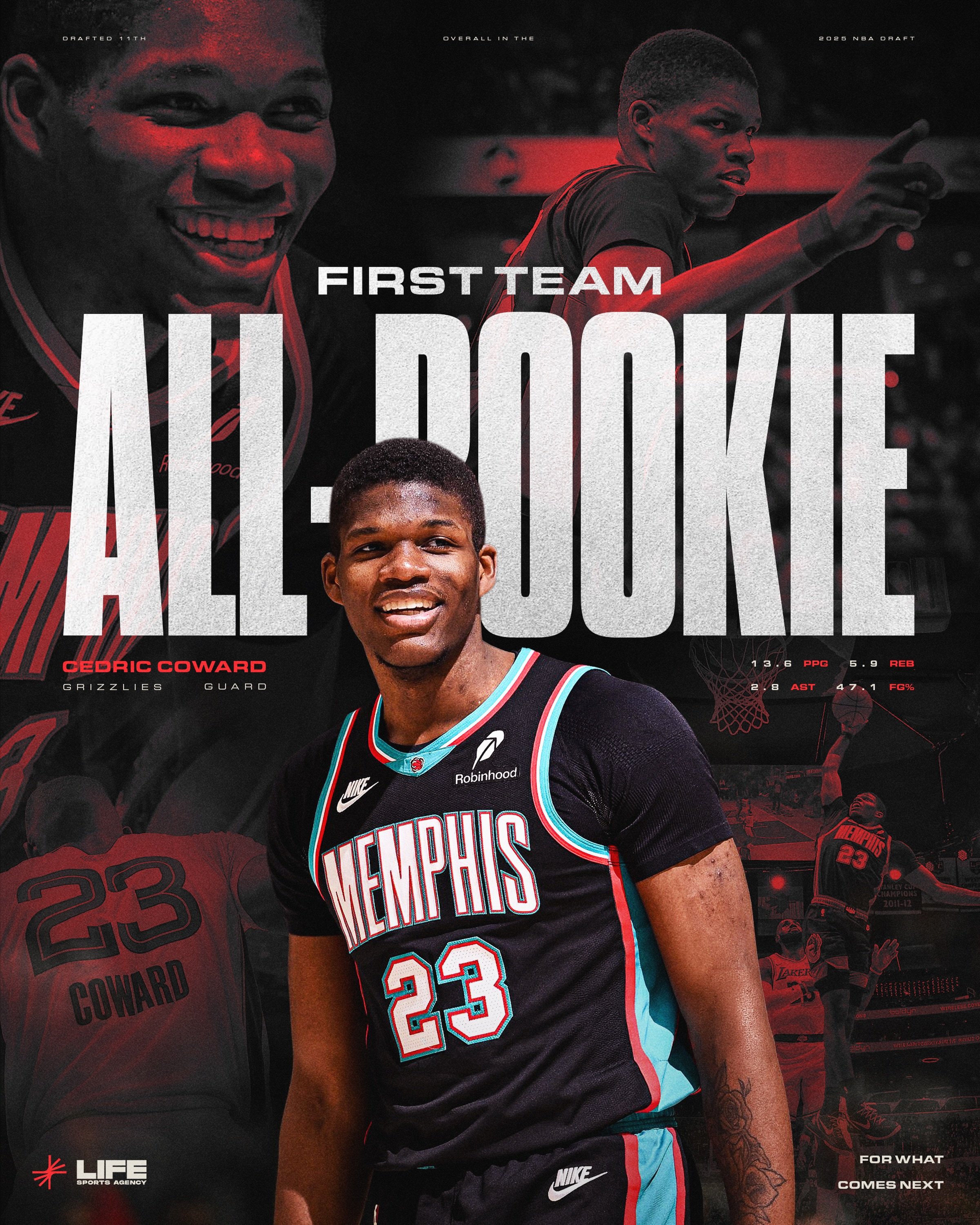 All-Rookie First Team 🥇

#ForWhatComesNext