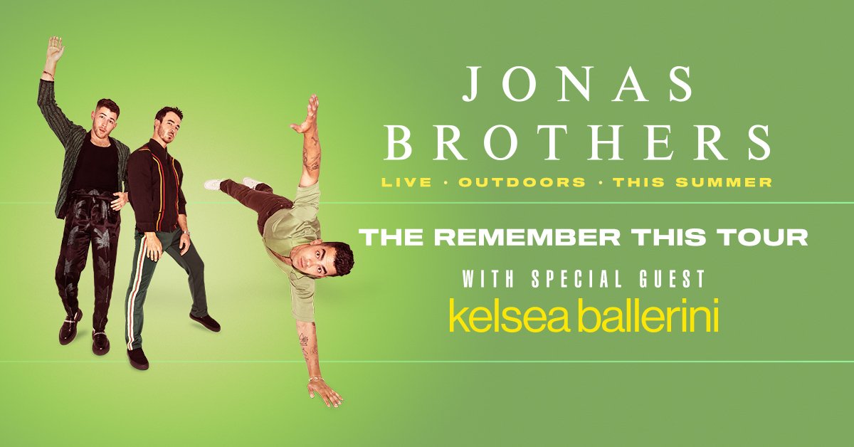 Jonas Brothers, "The Remember This Tour"