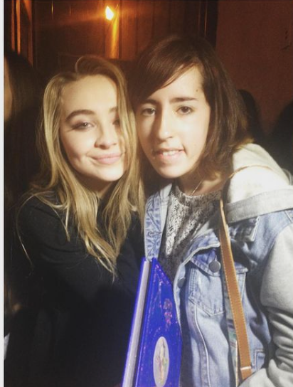 i met Sabrina Carpenter